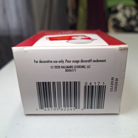 Hallmark Keepsake Warm‎ Cozy Christmas Ornament Snowman Hot Cocoa Winter Pillow - Picture 6 of 9